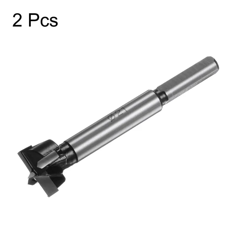 2pcs Forstner Drill Bit 21mm (13/16") K30/C1 Carbide Wood Hinge Hole Opener