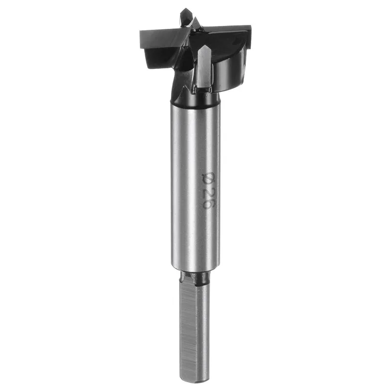 Forstner Drill Bit 26mm (1-1/32") K30/C1 Carbide Wood Hinge Hole Opener