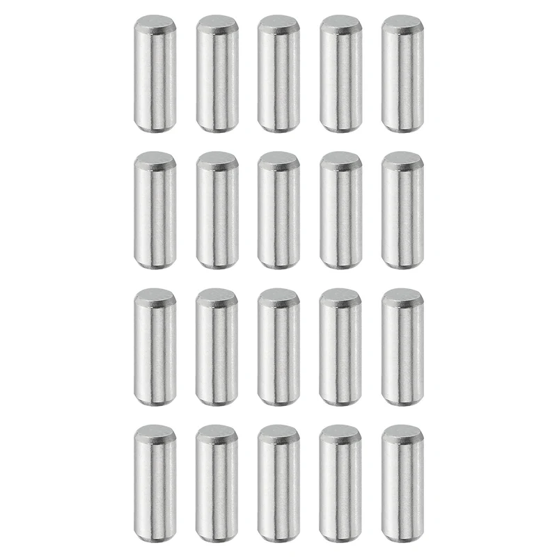 20 Pcs 5 mm x 14 mm Dowel Pins, 316L Stainless Steel Shelf Support Peg Pin