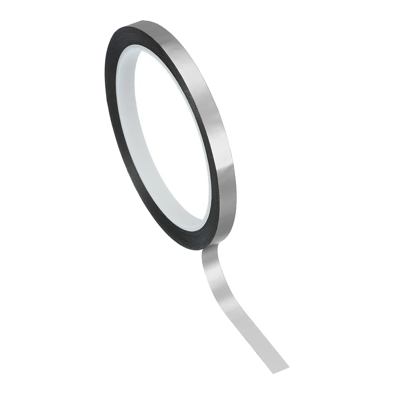 Metalized Polyester Film Tape 5/16 in x 55 Yard Matte Silver